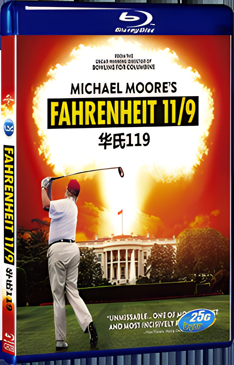 2018 Fahrenheit 11/9 (2018) 1080P for Gift 1-Disc All RegionPlay Seal Box Blu-ray