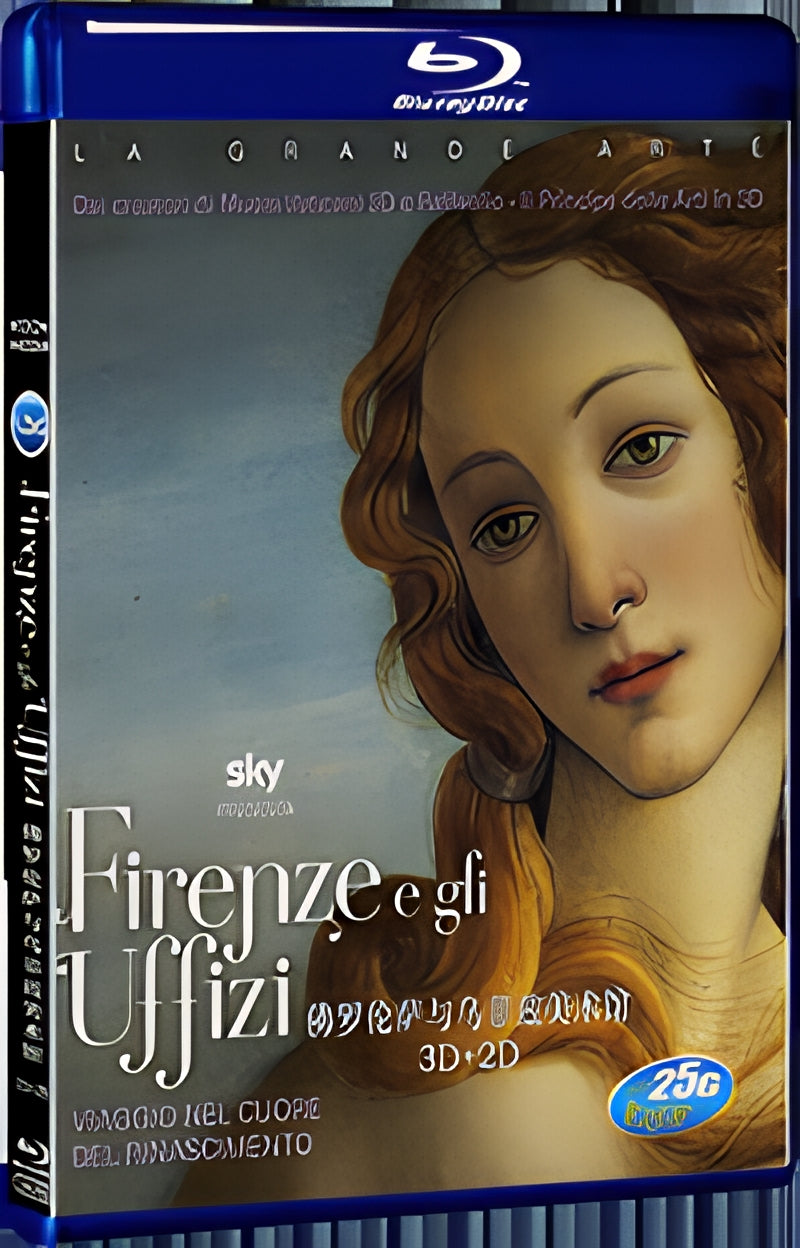 2015 Florence and the Uffizi Gallery (2015) 1080P for Gift 1-Disc All RegionPlay Seal Box Blu-ray