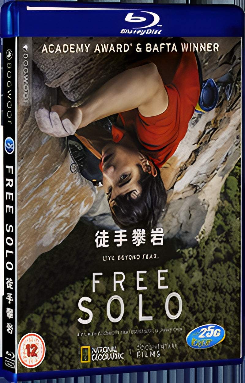 2018 Free Solo (2018) 1080P for Gift 1-Disc All RegionPlay Seal Box Blu-ray