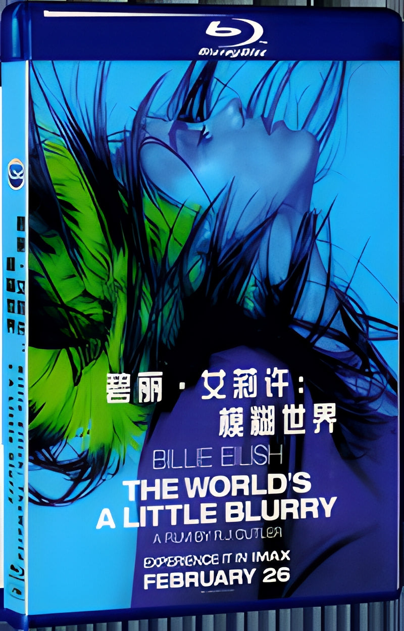 2021 Billie Eilish: The World’s A Little Blurry (2021) 1080P for Gift 1-Disc All RegionPlay Seal Box Blu-ray