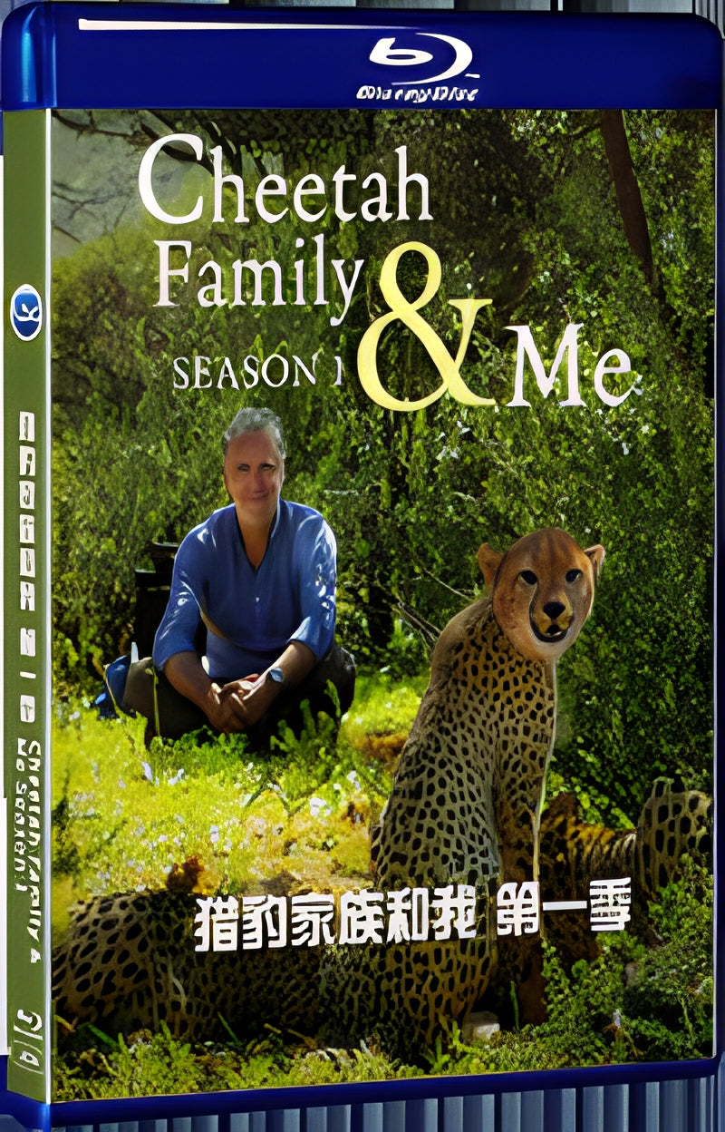 2021 Cheetah Family & Me Season 1 (2021) 1080P for Gift 2-Disc All RegionPlay Seal Box Blu-ray