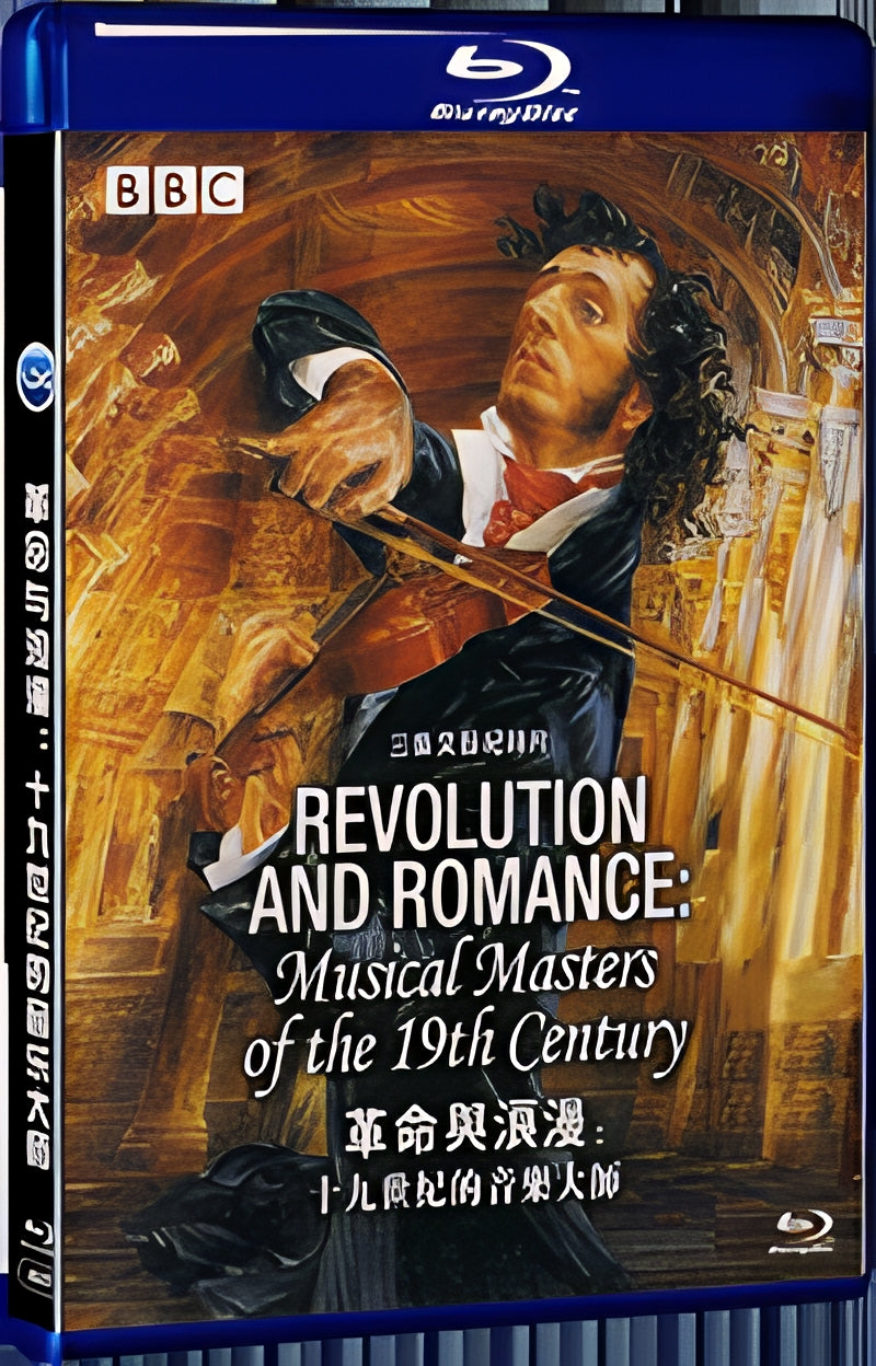 2019 Revolution and Romance: Music Masters of the 19th Century 1080P for Gift 1-Disc All RegionPlay Seal Box Blu-ray