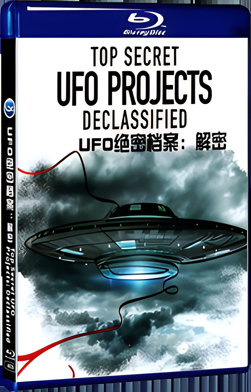 2021 Top Secret UFO Projects: Declassified (2021) 1080P for Gift 1-Disc All RegionPlay Seal Box Blu-ray