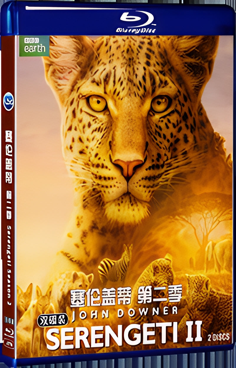2021 Serengeti Season 2 (2021) 1080P for Gift 2-Disc All RegionPlay Seal Box Blu-ray