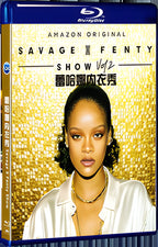 2020 Savage X Fenty Show (2020) 1080P for Gift 1-Disc All RegionPlay Seal Box Blu-ray