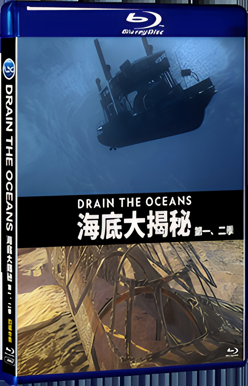 2018 Drain the Oceans Season 1 1080P for Gift 4-Disc All RegionPlay Seal Box Blu-ray