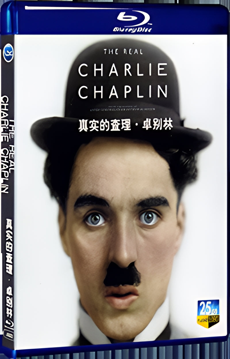 2021 The Real Charlie Chaplin 1080P for Gift 1-Disc All RegionPlay Seal Box Blu-ray