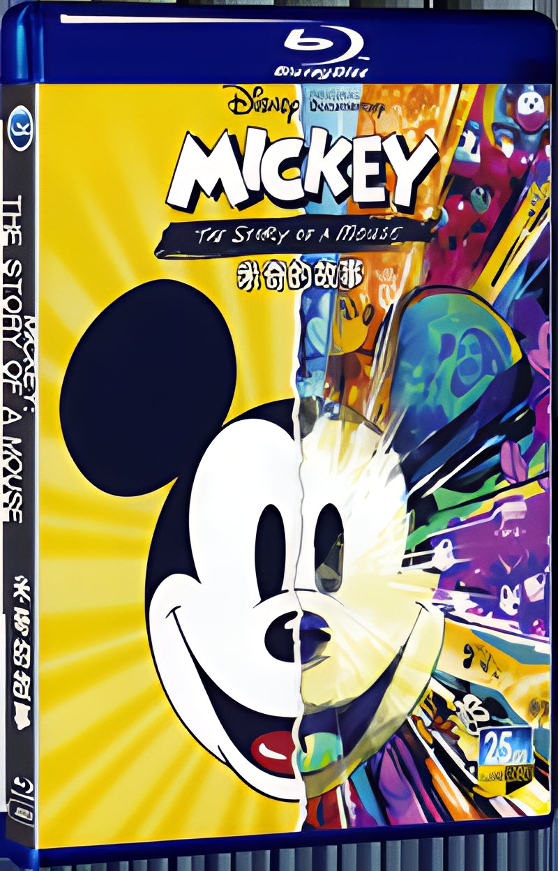 2022 Mickey: The Story of a Mouse 1080P for Gift 1-Disc All RegionPlay Seal Box Blu-ray