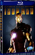 2008 Iron Man 1080P for Gift 1-Disc All RegionPlay Seal Box Blu-ray
