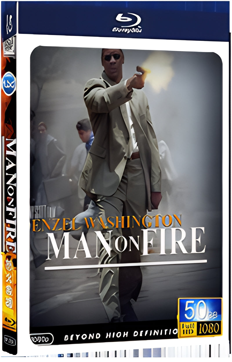 2004 man on fire 1080P for Gift 1-Disc All RegionPlay Seal Box Blu-ray