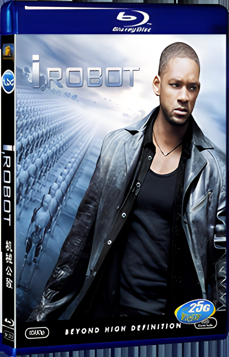 2004 i Robot 1080P for Gift 1-Disc All RegionPlay Seal Box Blu-ray