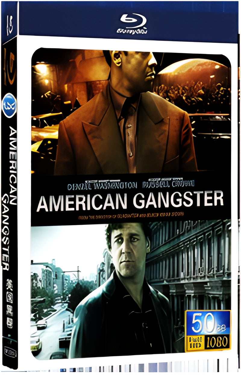 2007 Gangster 1080P for Gift 1-Disc All RegionPlay Seal Box Blu-ray