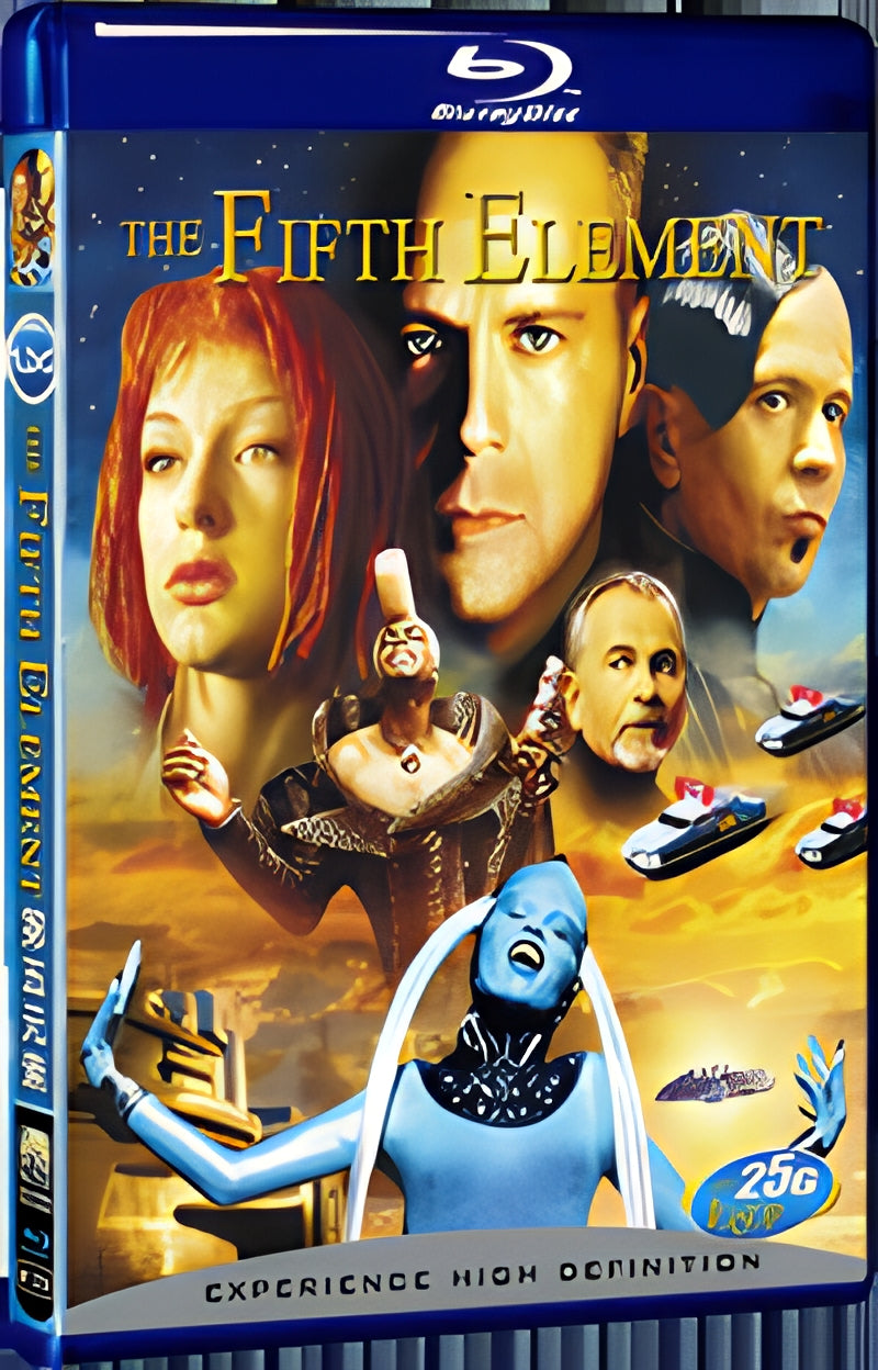 1997 The Fifth Element 1080P for Gift 1-Disc All RegionPlay Seal Box Blu-ray