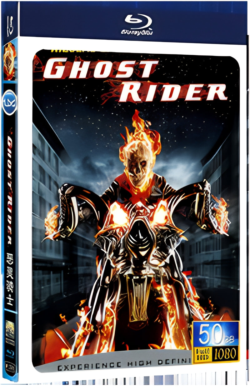 2007 Ghost Rider 1080P for Gift 1-Disc All RegionPlay Seal Box Blu-ray