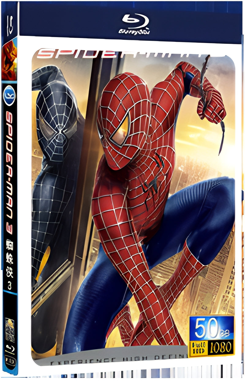 2013 Spider-Man 3 1080P for Gift 1-Disc All RegionPlay Seal Box Blu-ray