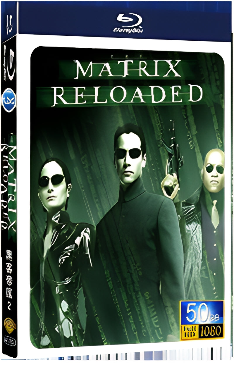 2003 The Matrix 2 1080P for Gift 1-Disc All RegionPlay Seal Box Blu-ray