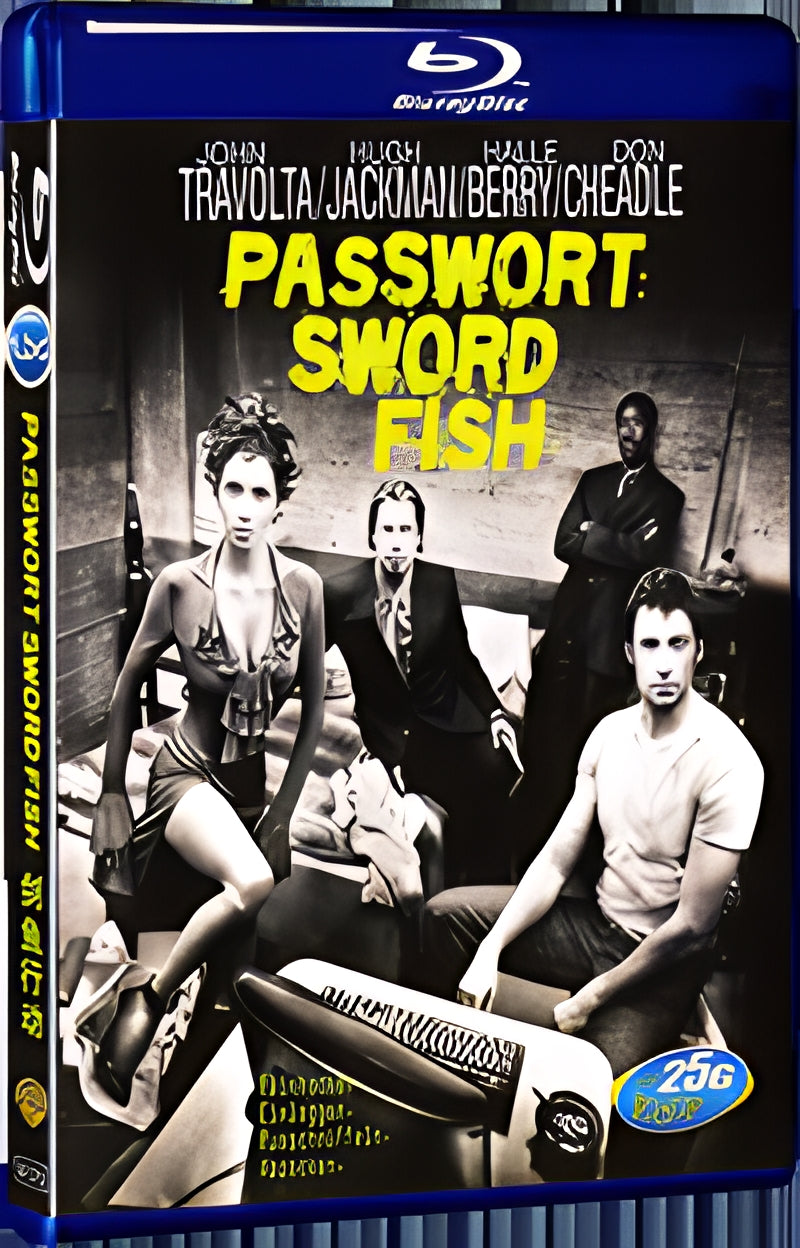2001 Swordfish 1080P for Gift 1-Disc All RegionPlay Seal Box Blu-ray