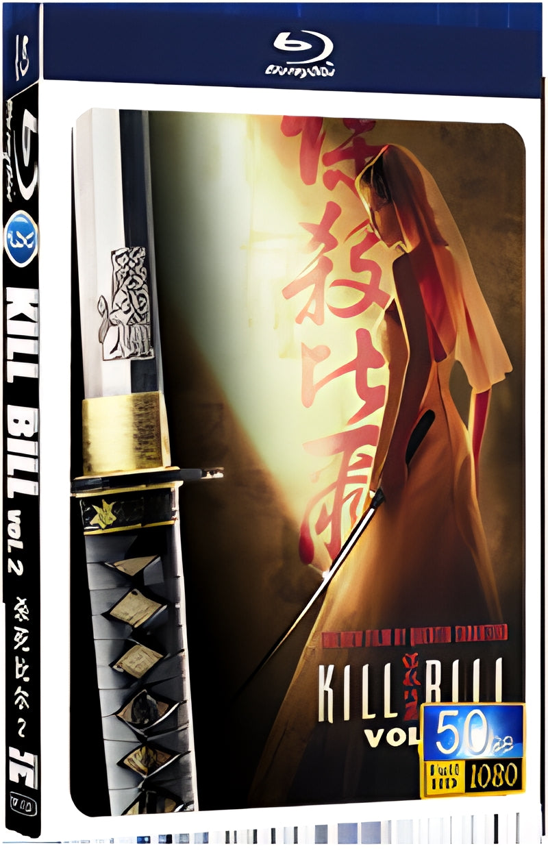 2003 Kill Bill 2 1080P for Gift 1-Disc All RegionPlay Seal Box Blu-ray