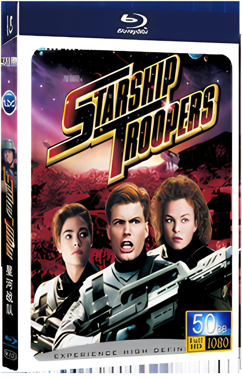 1997 starship troopers 1080P for Gift 1-Disc All RegionPlay Seal Box Blu-ray
