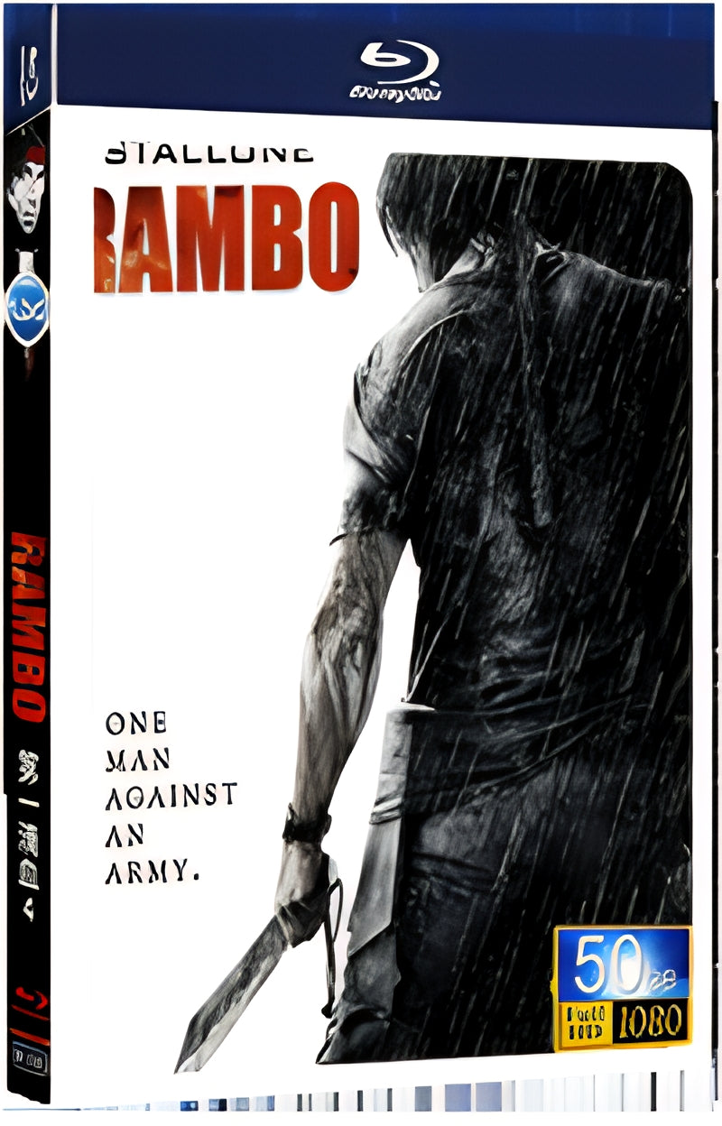 2008 Rambo IV/John Rambo 1080P for Gift 1-Disc All RegionPlay Seal Box Blu-ray
