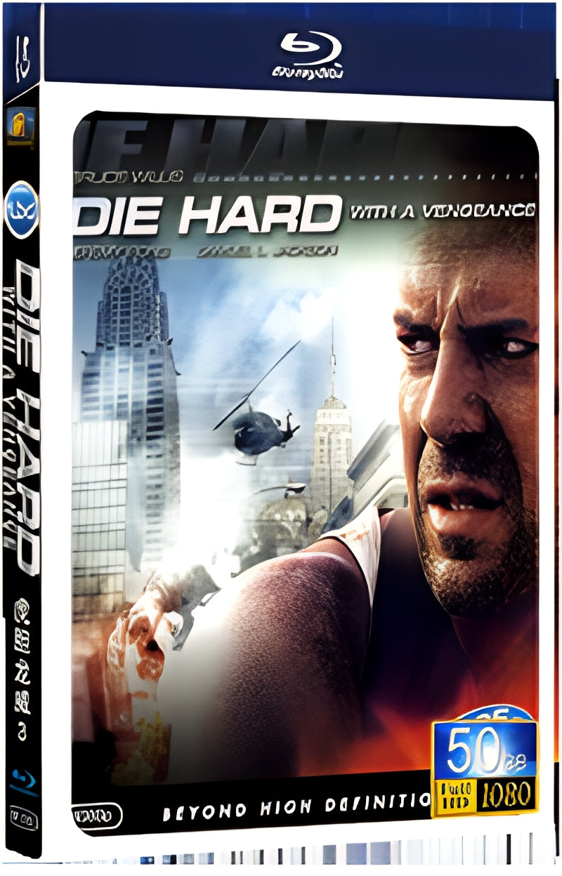 1995 die hard 3 1080P for Gift 1-Disc All RegionPlay Seal Box Blu-ray