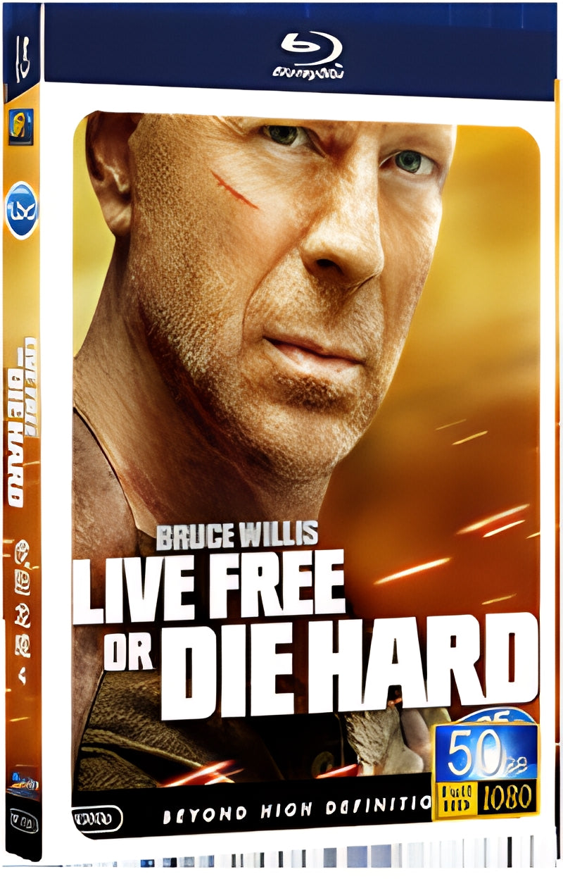 2007 die hard 4 1080P for Gift 1-Disc All RegionPlay Seal Box Blu-ray