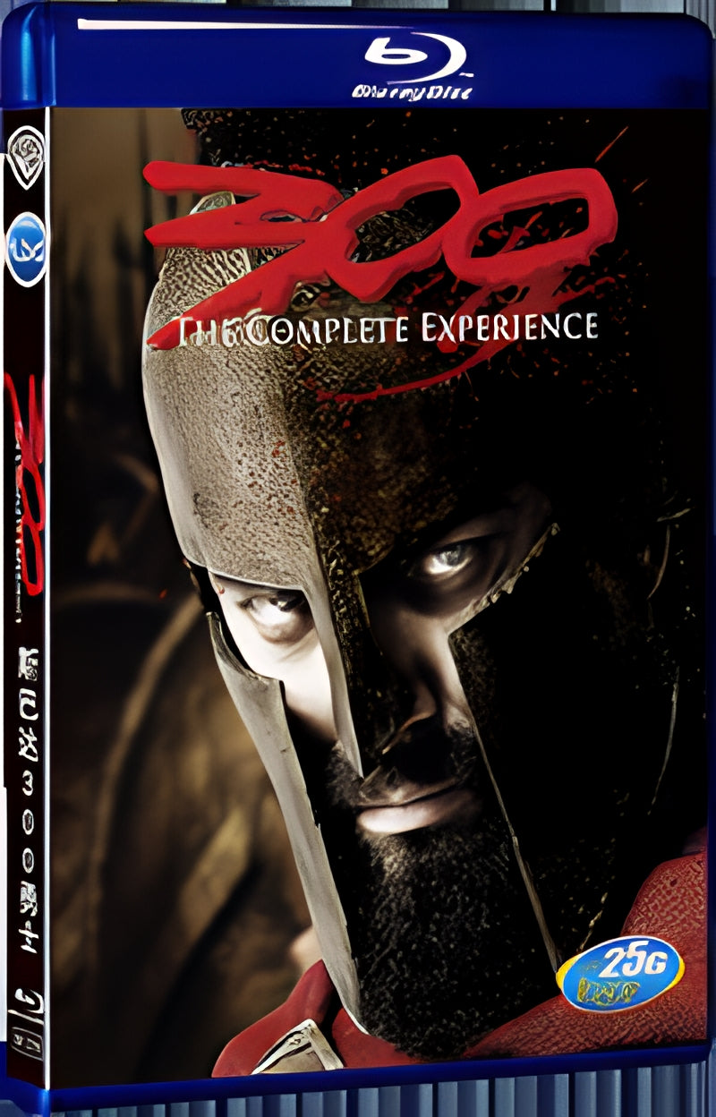 2006 The 300 Spartans 1080P for Gift 1-Disc All RegionPlay Seal Box Blu-ray
