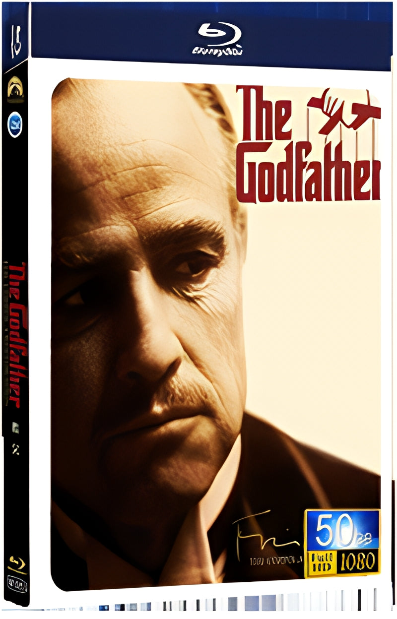 1972 Mario Puzo's The Godfather 1080P for Gift 1-Disc All RegionPlay Seal Box Blu-ray