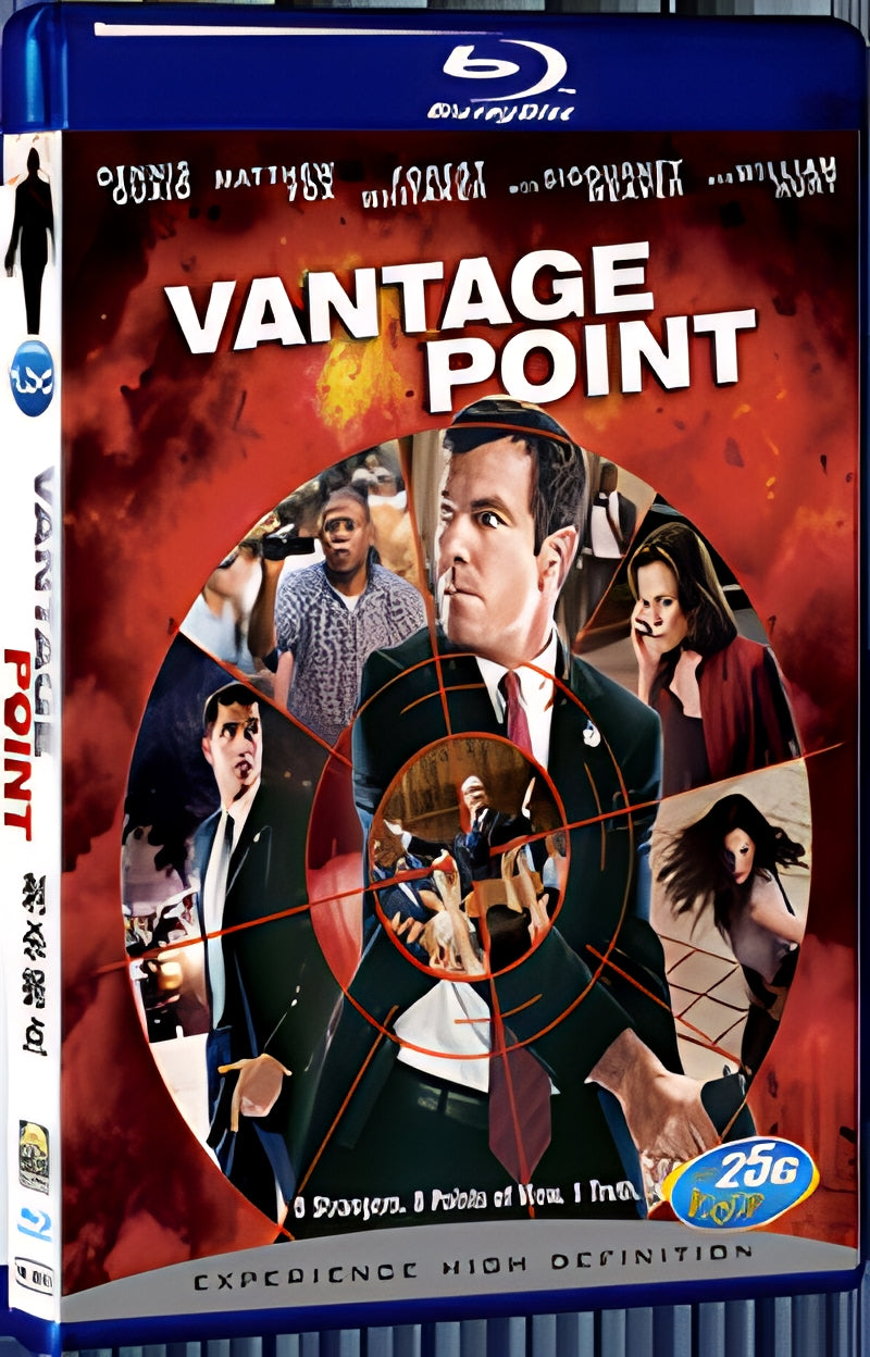 2008 Vantage Point 1080P for Gift 1-Disc All RegionPlay Seal Box Blu-ray