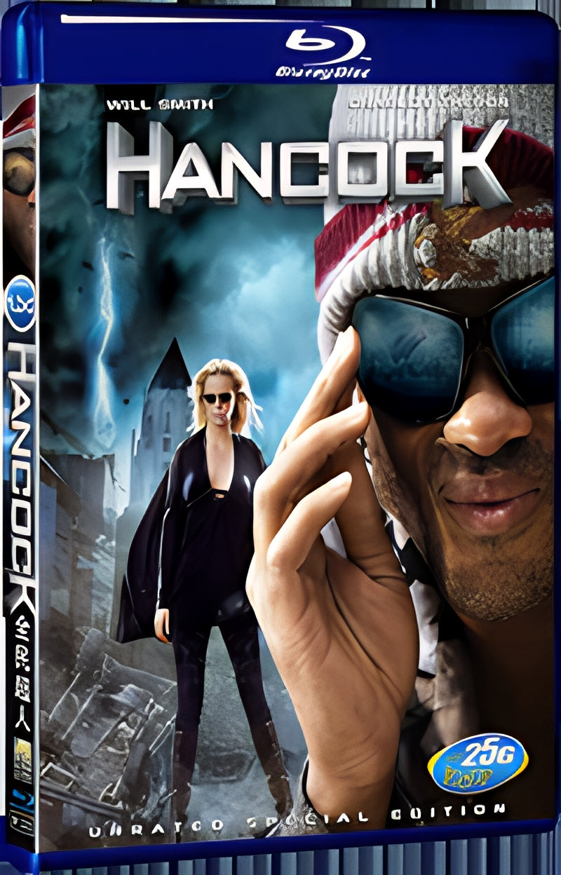 2008 Hancock 1080P for Gift 1-Disc All RegionPlay Seal Box Blu-ray
