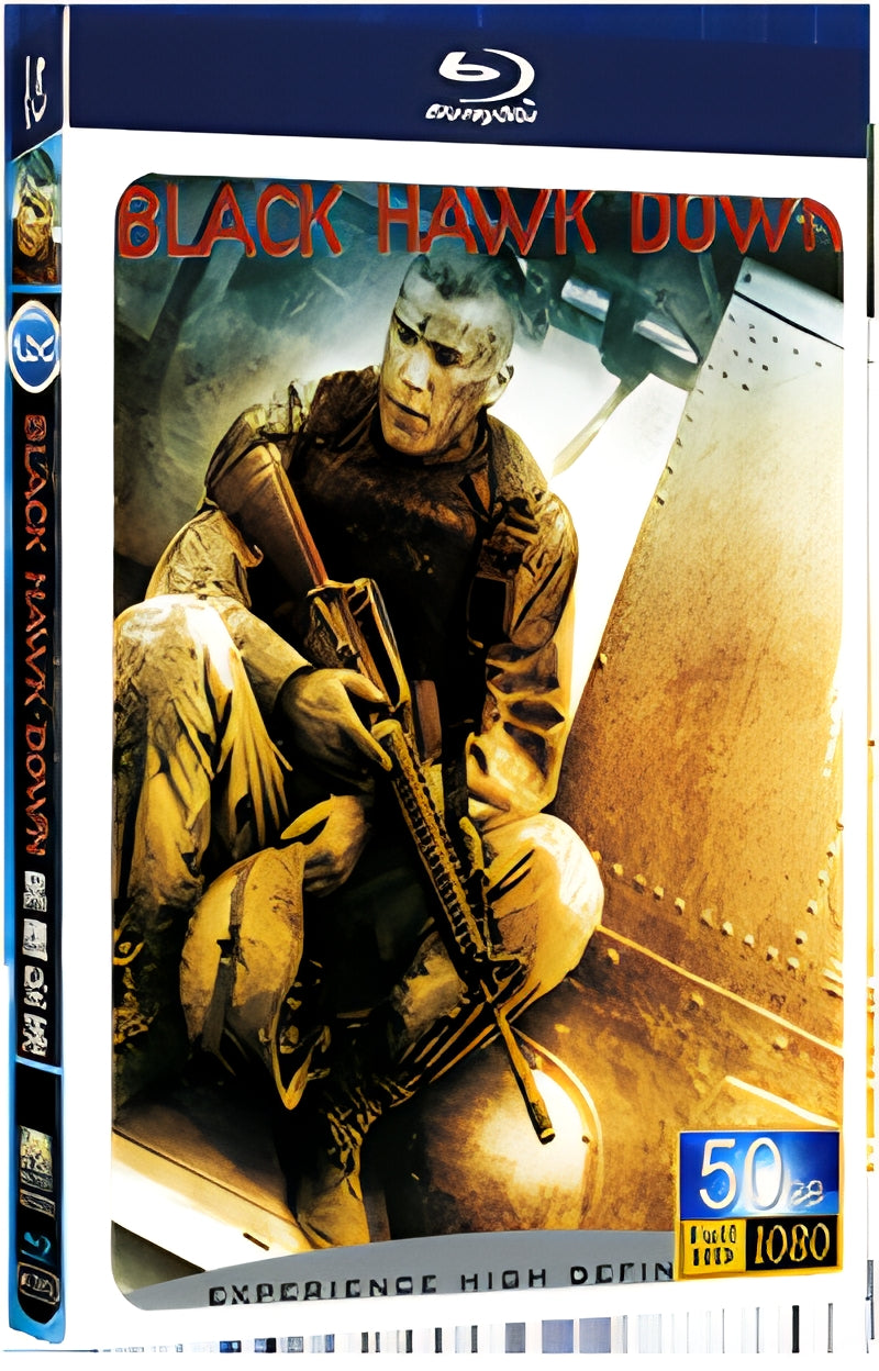 2001 Black Hawk Down 1080P for Gift 1-Disc All RegionPlay Seal Box Blu-ray