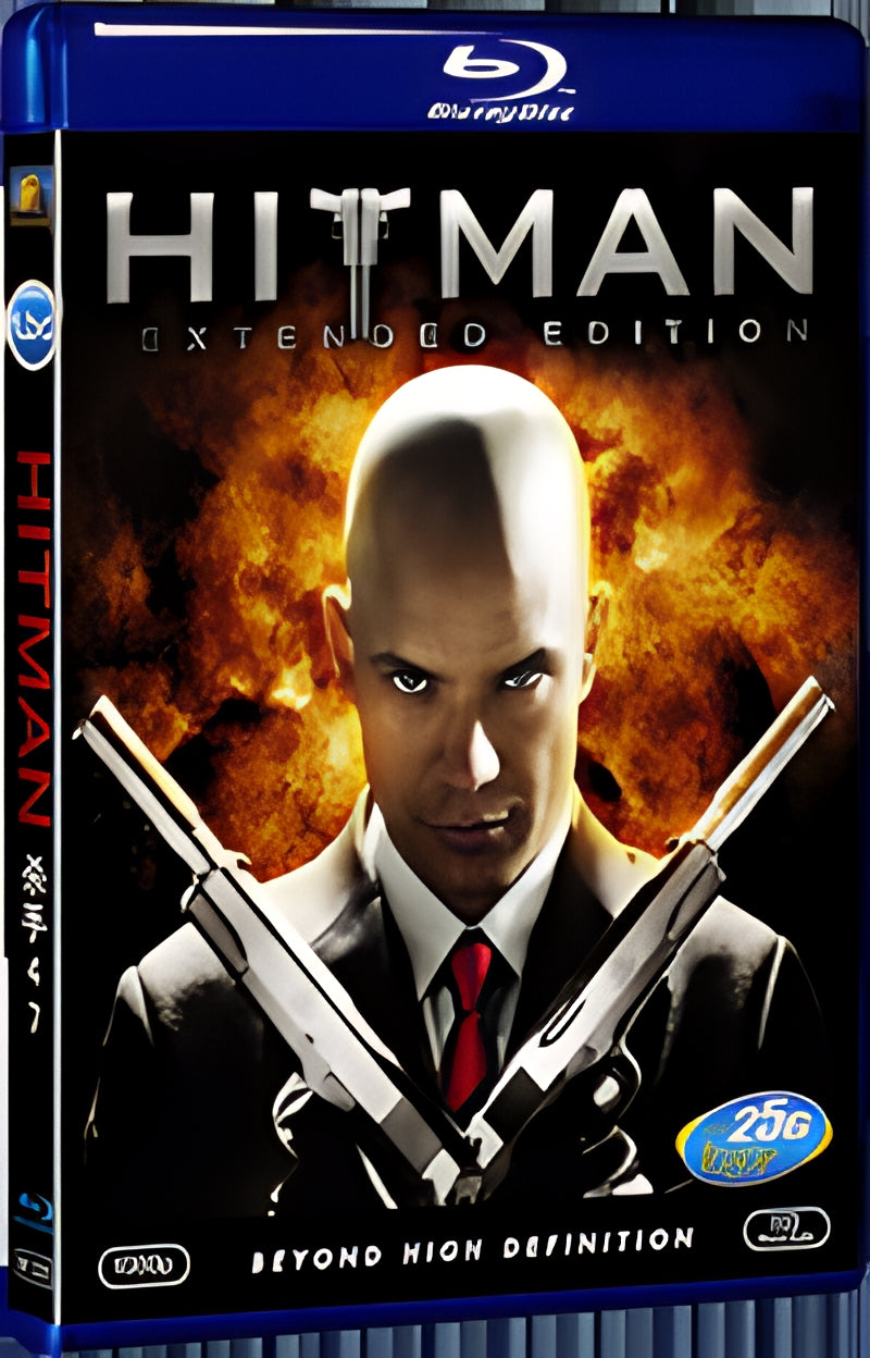 2007 Hitman 1080P for Gift 1-Disc All RegionPlay Seal Box Blu-ray