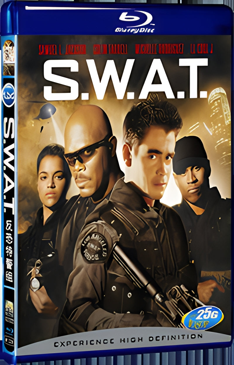 2003 S.W.A.T 1080P for Gift 1-Disc All RegionPlay Seal Box Blu-ray