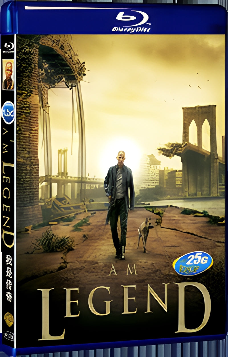 2007 I Am Legend 1080P for Gift 1-Disc All RegionPlay Seal Box Blu-ray