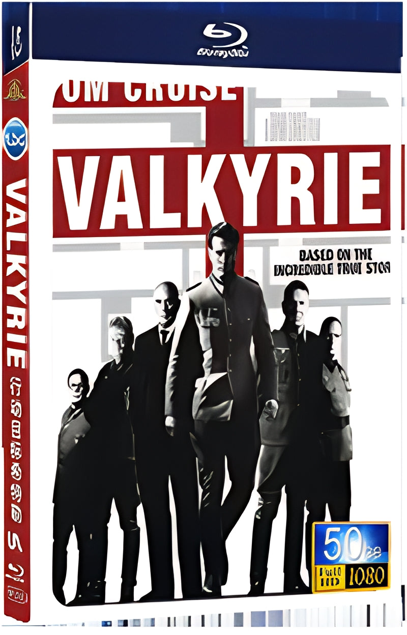 2008 Valkyrie 1080P for Gift 1-Disc All RegionPlay Seal Box Blu-ray