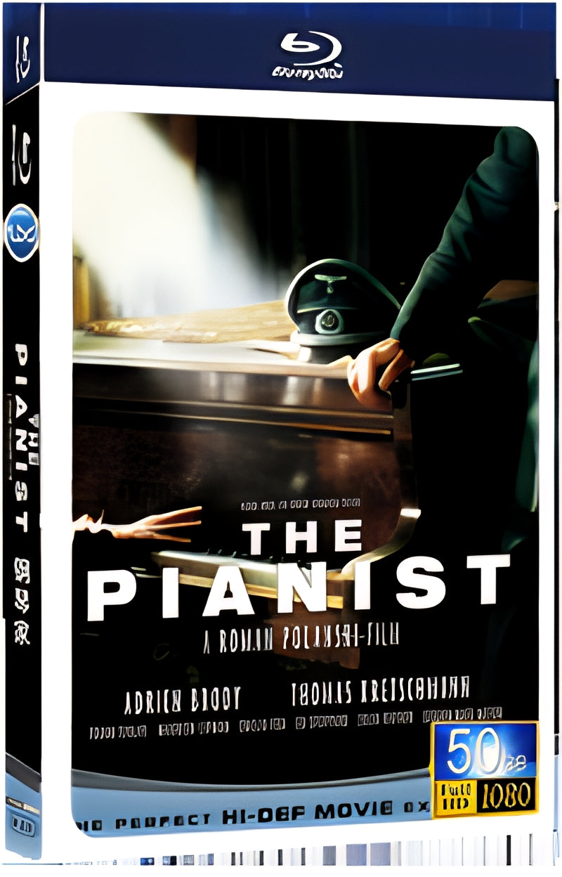 2002 pianist 1080P for Gift 1-Disc All RegionPlay Seal Box Blu-ray