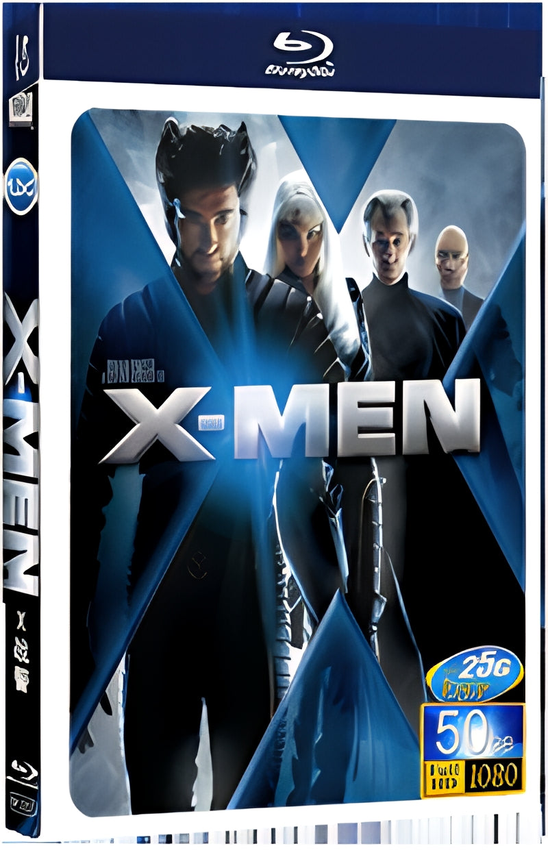 2000 X-Men 1 1080P for Gift 1-Disc All RegionPlay Seal Box Blu-ray