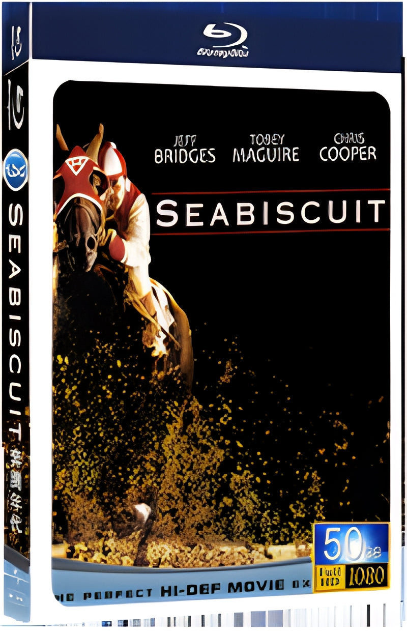 2003 Seabiscuit 1080P for Gift 1-Disc All RegionPlay Seal Box Blu-ray