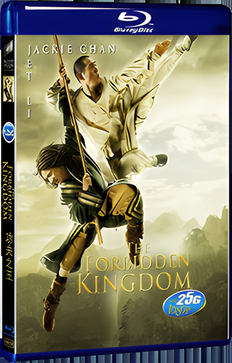 2008 The Forbidden Kingdom 1080P for Gift 1-Disc All RegionPlay Seal Box Blu-ray