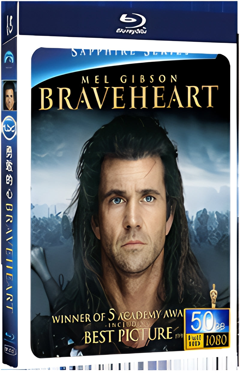 1995 Brave heart 1080P for Gift 1-Disc All RegionPlay Seal Box Blu-ray