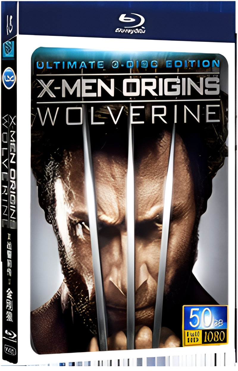 2013 X-Men Origins: Wolverine 1080P for Gift 1-Disc All RegionPlay Seal Box Blu-ray