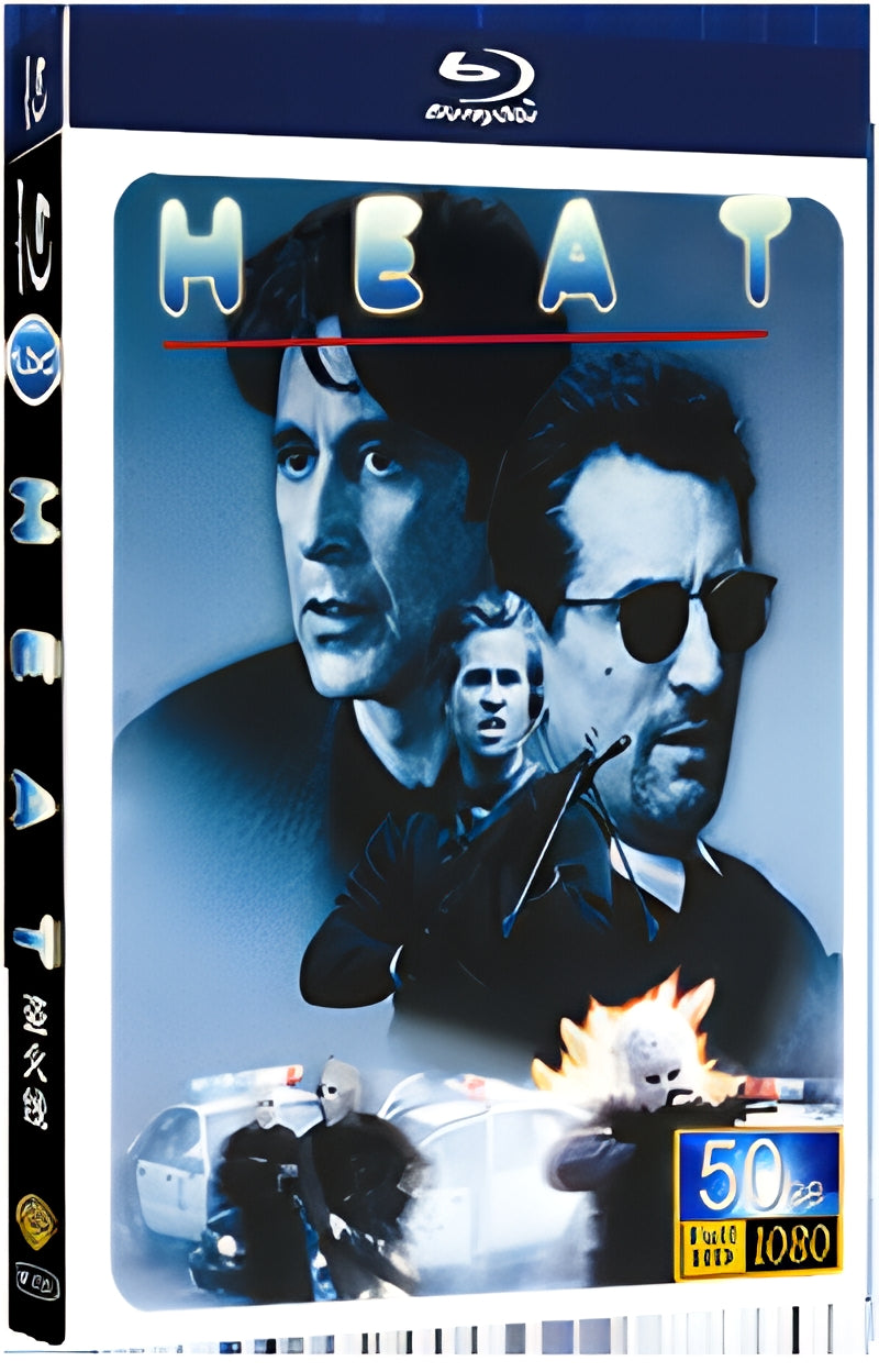 1995 Heat 1080P for Gift 1-Disc All RegionPlay Seal Box Blu-ray