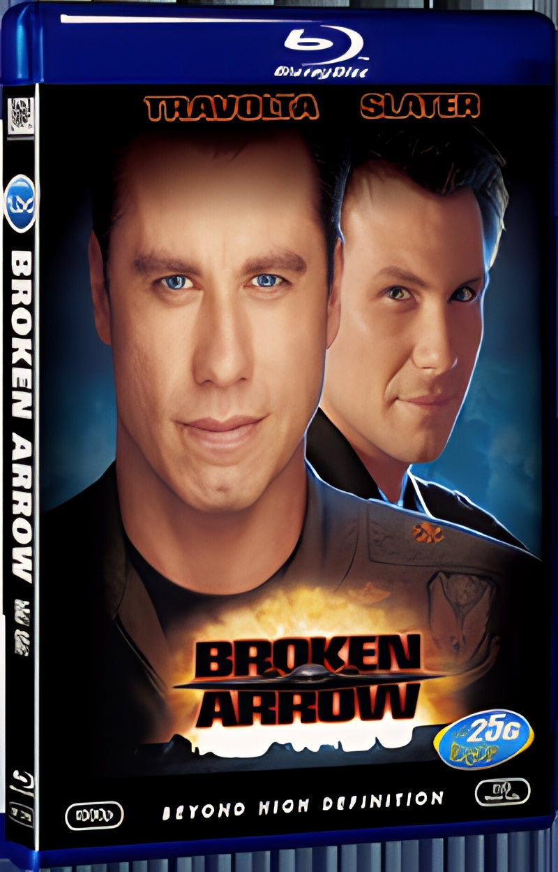 1996 Broken Arrow 1080P for Gift 1-Disc All RegionPlay Seal Box Blu-ray