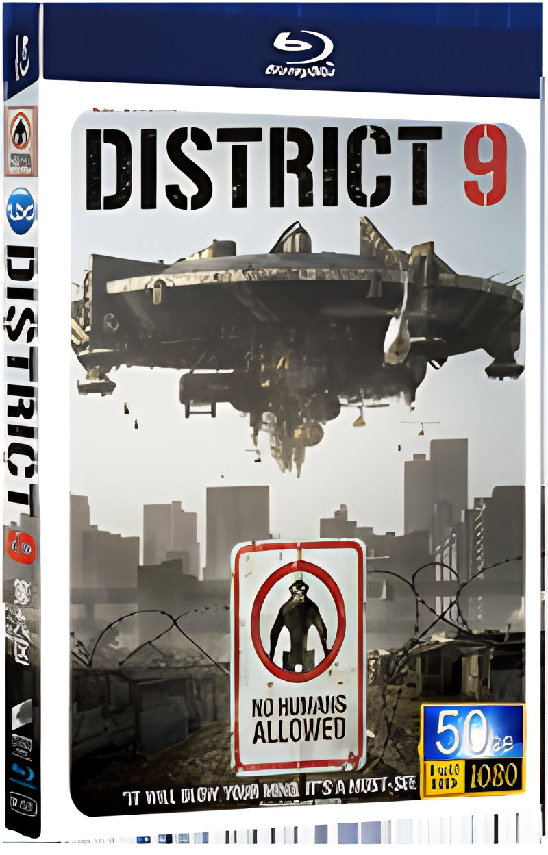 2009 District9 1080P for Gift 1-Disc All RegionPlay Seal Box Blu-ray