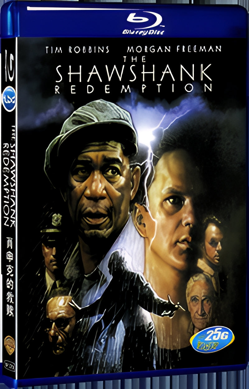 1994 The Shawshank Redemption 1080P for Gift 1-Disc All RegionPlay Seal Box Blu-ray