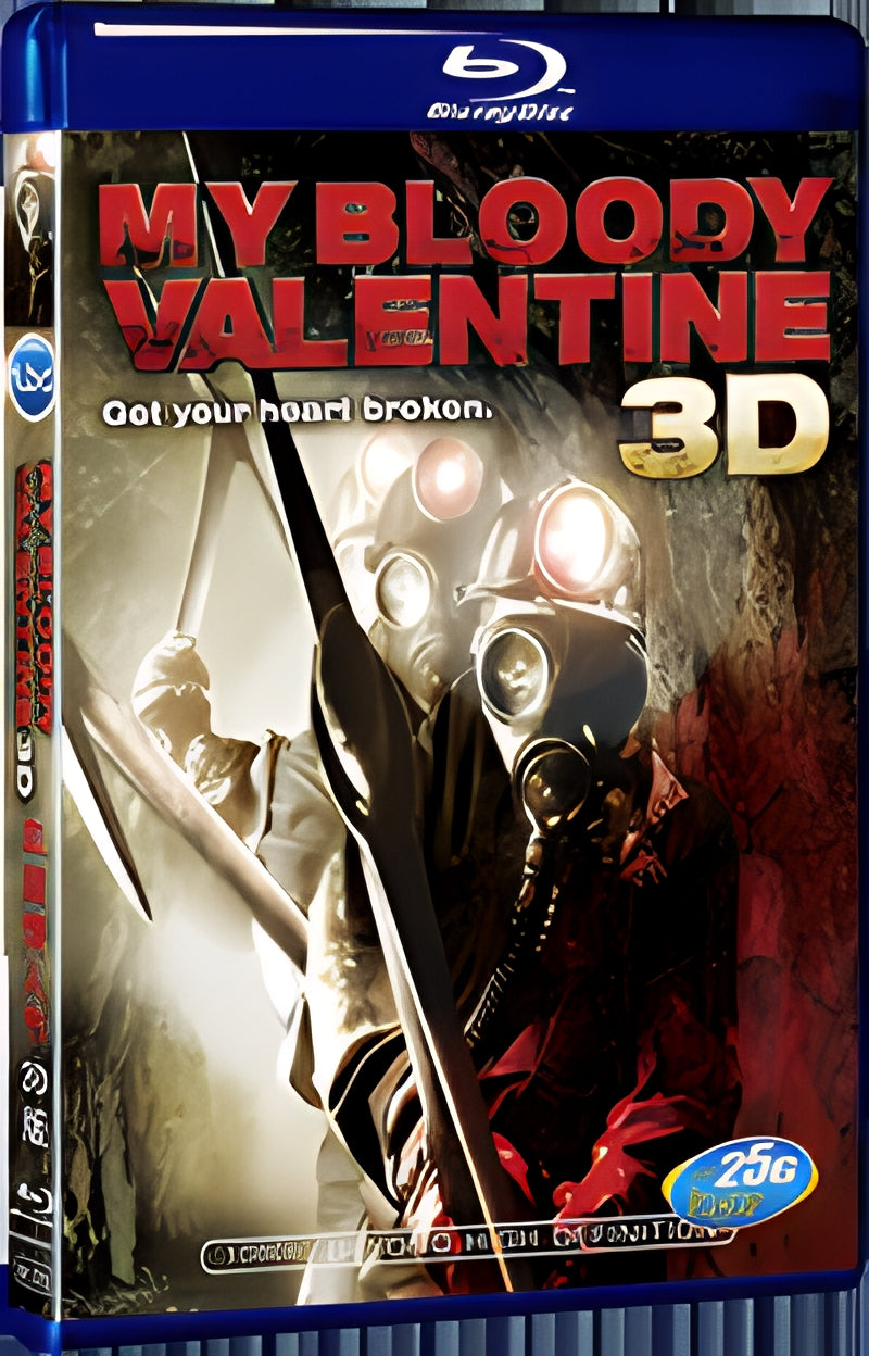 1981 MYBLOODY VALENTINE3D 1080P for Gift 1-Disc All RegionPlay Seal Box Blu-ray