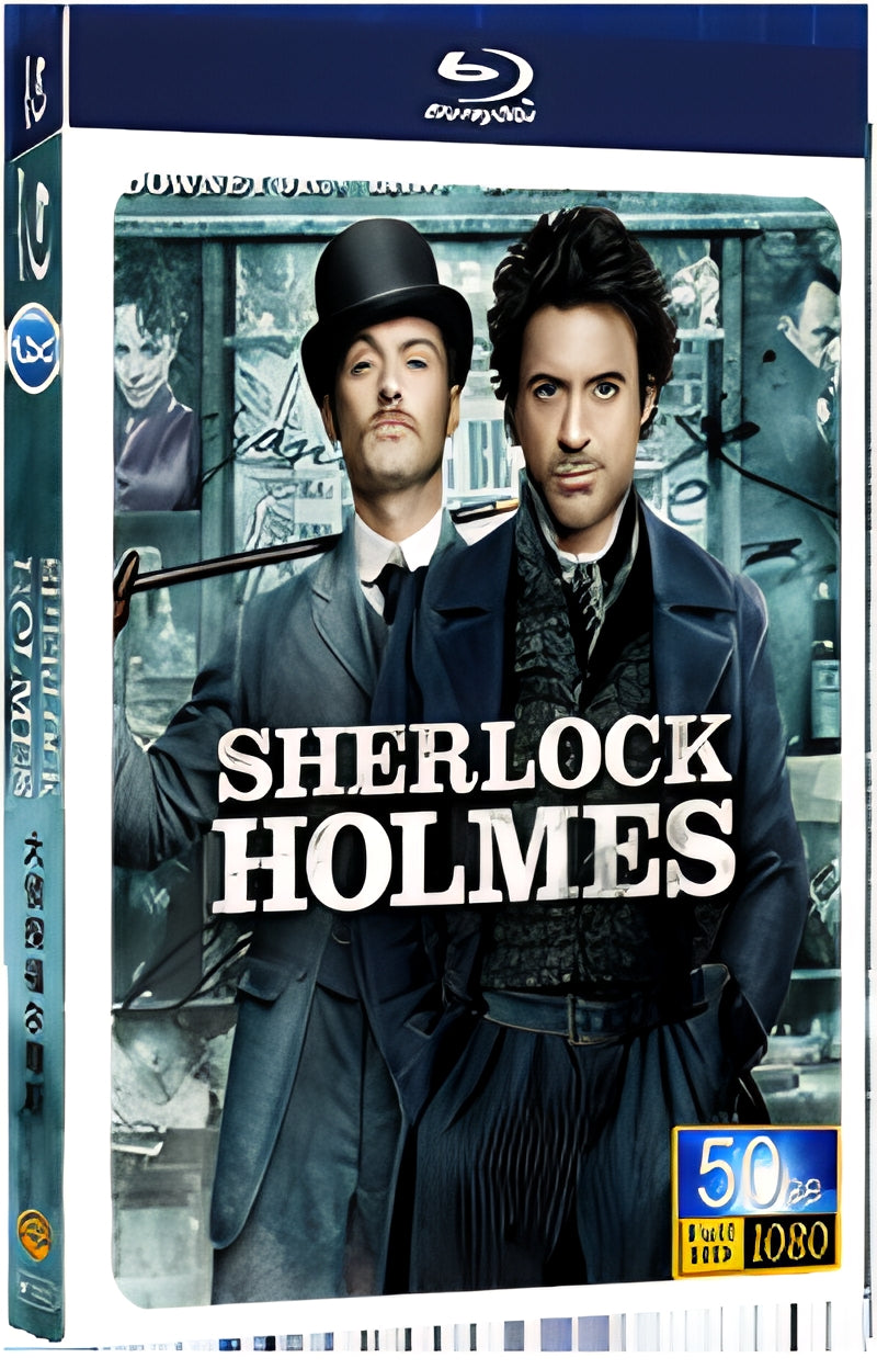 2009 Sherlock Holmes 1080P for Gift 1-Disc All RegionPlay Seal Box Blu-ray
