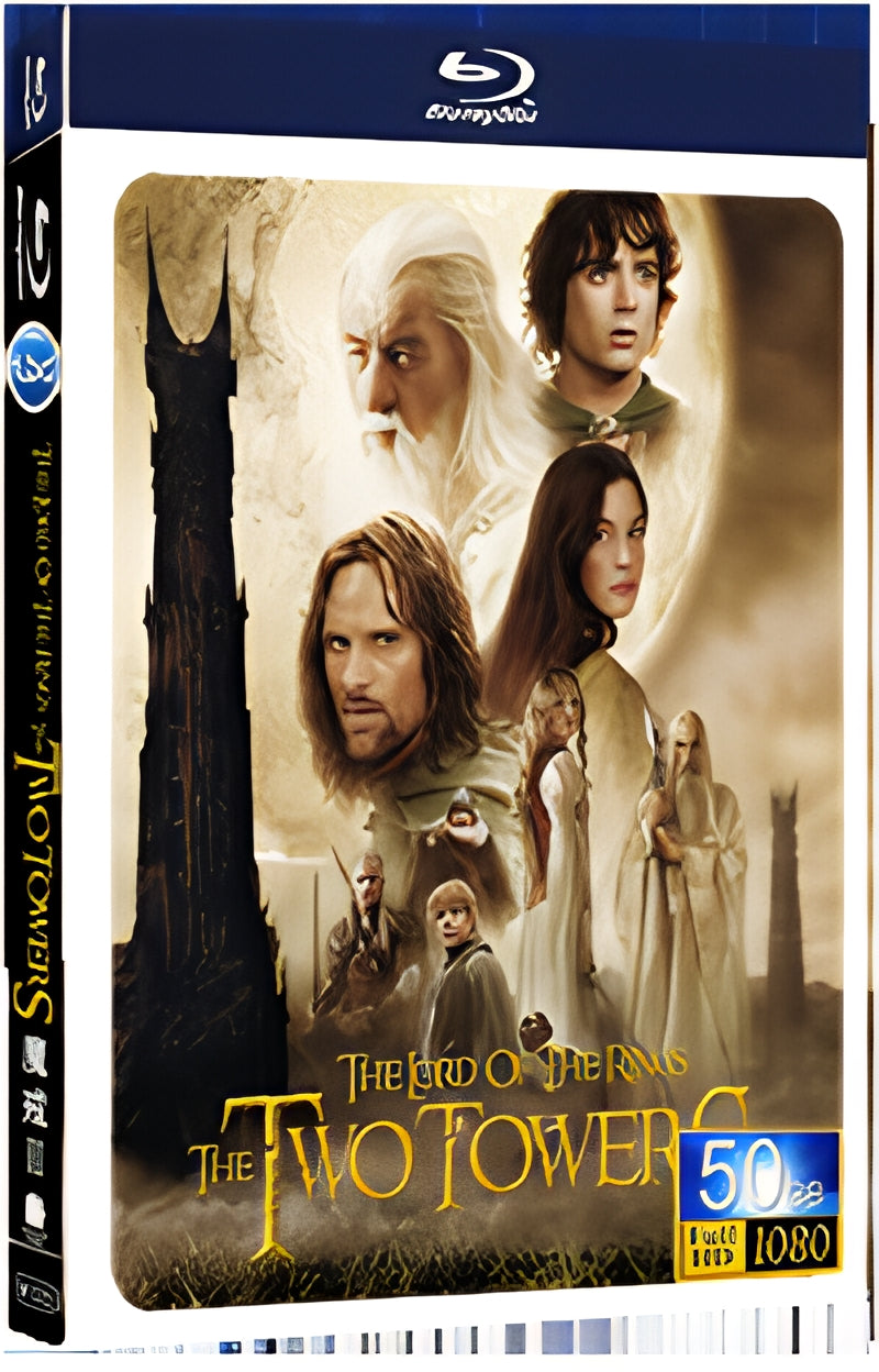 2002 the lord of the rings: the two towers 1080P for Gift 1-Disc All RegionPlay Seal Box Blu-ray