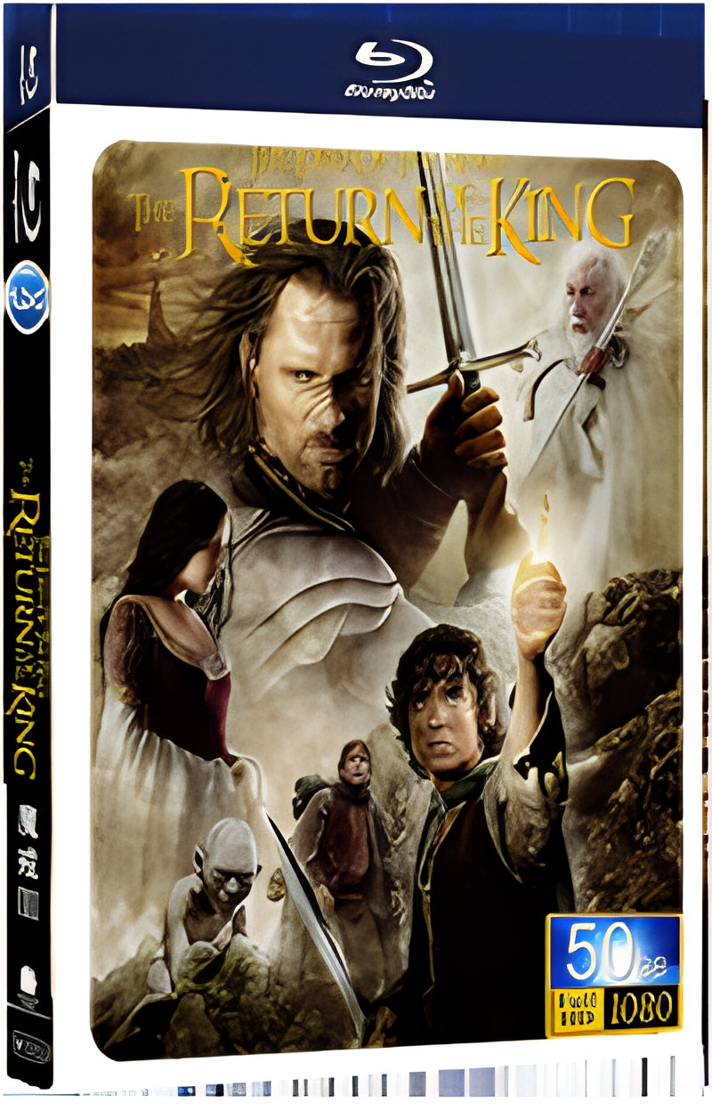 2003 the lord of the rings: the return of the king 1080P for Gift 1-Disc All RegionPlay Seal Box Blu-ray