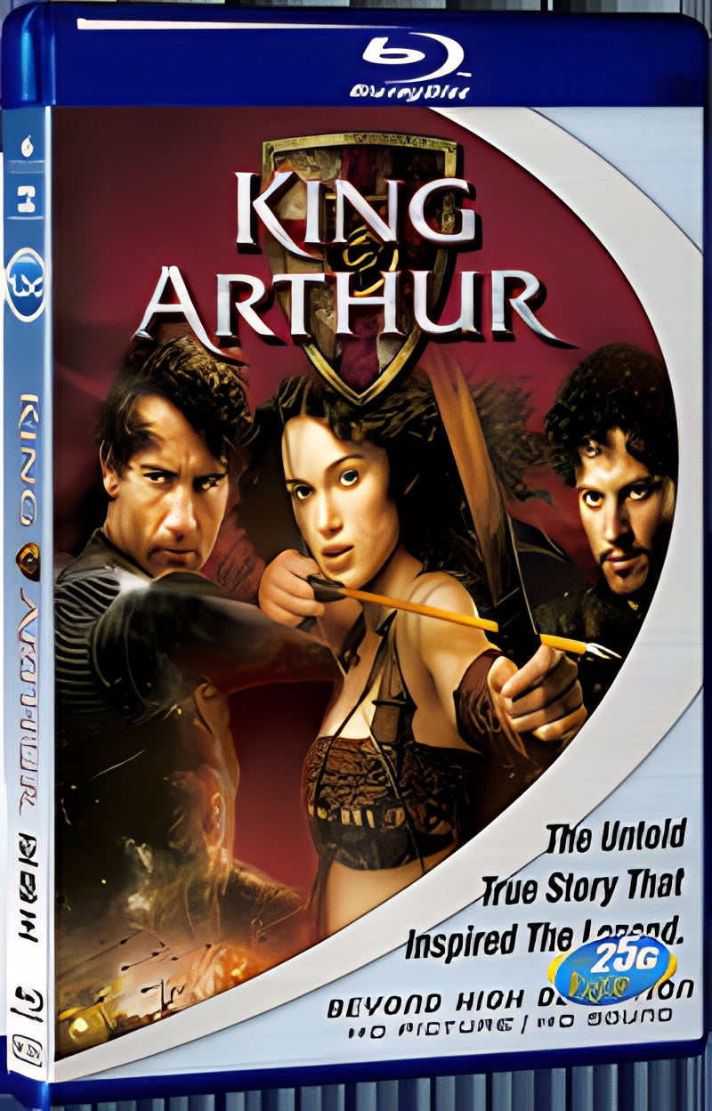 2004 King Arthur 1080P for Gift 1-Disc All RegionPlay Seal Box Blu-ray